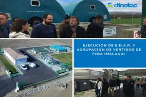 DINOTEC entrega la nueva EDAR de Teba en Málaga tras una inversión de más de 3 M€