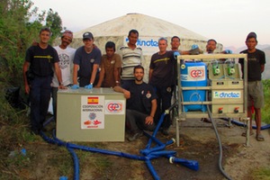 DINOTEC envía 5 potabilizadoras de emergencia a Nepal para el suministro de agua tras el terremoto