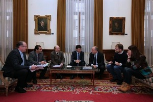 La Diputación de Palencia y la Confederación del Duero se reúnen para abordar la depuración de los pequeños municipios de la provincia