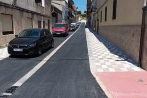 PAVAGUA finaliza las obras de renovación de la red de abastecimiento y urbanización de una calle de Quatretonda en Valencia