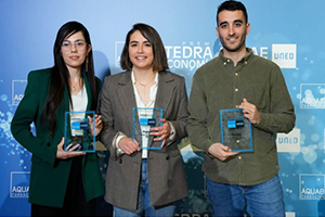 Los premios Cátedra Aquae 2023 reconocen las mejores investigaciones universitarias sobre la gestión sostenible del agua