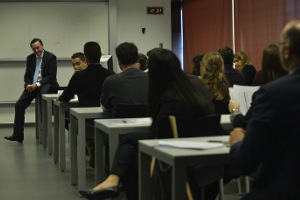 El presidente de AQUALOGY ofrece una master class sobre los "Nuevos retos en la gestión eficiente y sostenible del agua" en Madrid