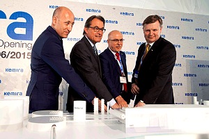 KEMIRA celebra la inauguración de una gran planta de productos químicos para el tratamiento del agua en Tarragona