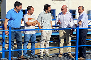 La Diputación de Jaén mejora las instalaciones de la depuradora de Beas de Segura
