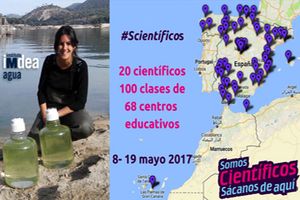Lucía Nieto, investigadora de IMDEA Agua, participa en “Somos Científicos, ¡sácanos de aquí!”