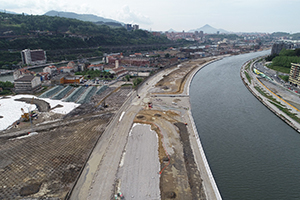 El Ayuntamiento de Bilbao y el CABB aprueban un convenio para las obras de los depósitos de inundación de Zorrotzaurre por casi 8 M€