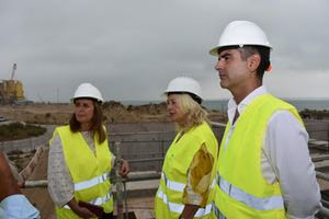 Las obras de la nueva EDAR de Puerto Real en Cádiz, avanzan tras una inversión superior a los 15,5 M€