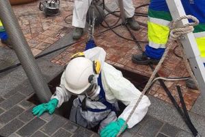 Aguas de Narixa prepara las redes de saneamiento para la puesta en marcha de la depuradora de Nerja en Málaga