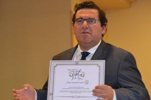PROMEDIO recibe el premio Gota de Agua de Oro de manos de AESPE