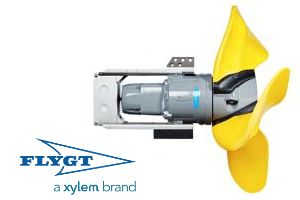 FLYGT 4320, agitadores para aplicaciones en tratamiento de aguas residuales