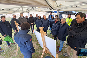 Finalizan las obras de renovación del paso de la conducción para abastecimiento Picadas-Toledo en Madrid