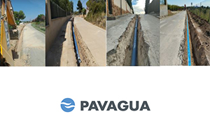 PAVAGUA AMBIENTAL ejecuta las obras de una conducción soterrada de agua potable en Llíria, Valencia