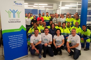 Aqualia lanza un programa piloto de "Empresa Saludable" para sus trabajadores de Lleida