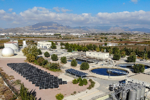 La UTE DAM-SAV construye una nueva planta fotovoltaica en la EDAR de Novelda- Monforte del Cid