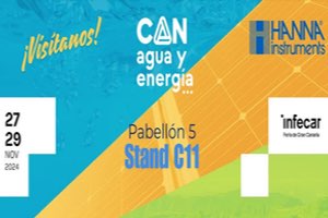 HANNA instruments estará presente en la 14 edición de la "Feria Internacional Canagua y Energía"