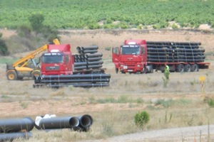 SAINT-GOBAIN PAM España participa en el abastecimiento a los municipios del río Iregua en La Rioja