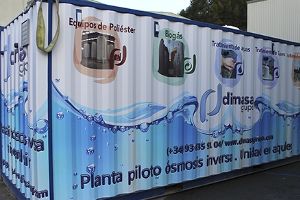 Dimasa Grupo desarrolla un novedoso sistema de plantas piloto para el tratamiento de aguas residuales industriales