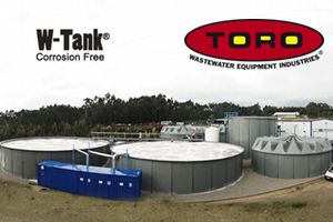 Toro Equipment suministra 8 tanques W-Tank® para la EDAR de una industria cárnica en Portugal