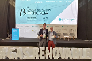 ESAMUR busca potenciar el LIFE-DRY4GAS durante el "Congreso Internacional de Bioenergía" de Valladolid