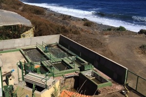 El Ayuntamiento de Hermigua en La Gomera comienza las obras de mejora de la depuradora de aguas residuales