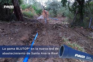 Tubería BLUTOP® de Saint-Gobain PAM en la nueva red de abastecimiento de Santa Ana la Real (Huelva)