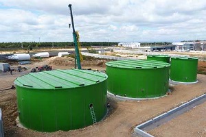 Toro suministra digestores anaerobios W-Tank® para biogás en una factoría de tratamiento de residuos