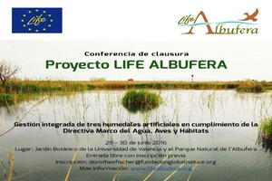 El proyecto europeo LIFE ALBUFERA sobre la gestión de los humedales artificiales presenta sus resultados finales