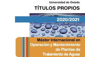 Disponible la inscripción para el "VI Máster Internacional de Plantas de Tratamiento de Aguas de la UniOvi"