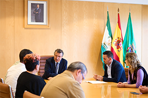 Javier Fernández, nuevo presidente del Consorcio de Aguas de la Sierra Sur de Sevilla