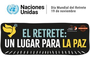 Hoy 19 de noviembre, celebramos el Día Mundial del Retrete bajo el lema "El retrete es un lugar para la paz"