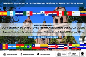 CONAGUA de México asumirá la presidencia en 2016 de la Conferencia de Directores Iberoamericanos del Agua