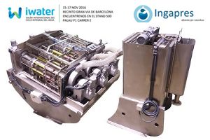 INGAPRES presenta en el Salón iWater de Barcelona todas sus novedades para el sector del agua