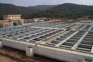 La ETAP de Hogenakkal en la India construida por CADAGUA suministra agua potable a cerca de 3 millones de personas