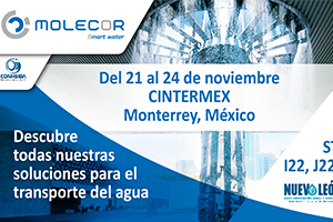 Molecor participa en la XXXV Convención Anual y Expo de ANEAS en Monterrey, Méjico