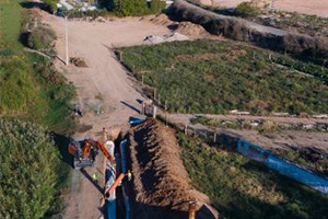 ACUAES comienza las obras de incorporación de caudales a la EDAR de Consuegra en Toledo