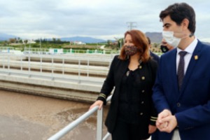 La Junta entrega tras una inversión de 18 M€ la EDAR del Bajo Guadalhorce a los ayuntamientos de Pizarra, Álora y Coín en Málaga