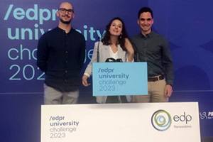 Investigadores predoctorales del IMDEA Agua ganan el concurso internacional EDPR University Challenge
