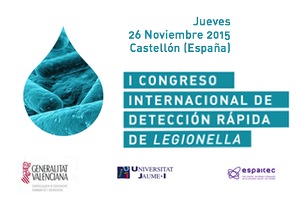Castellón acoge esta semana el "I Congreso Internacional de Detección Rápida de Legionella"