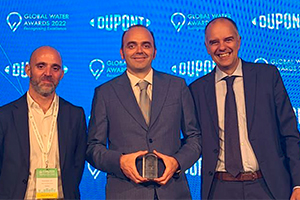 ACCIONA reconocida con dos Distinciones en los Global Water Awards 2022