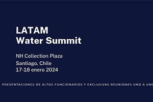 La primera edición del LATAM Water Summit contará con el patrocinio de Idrica