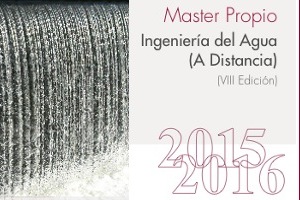 Últimos días para la preinscripción a la VIII Edición del Máster de Ingeniería del Agua ON-LINE de la Universidad de Sevilla