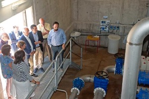El Gobierno de La Rioja inaugura el depósito de Ceniceros en Logroño con una inversión de casi 1 M€