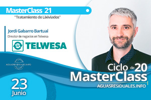 TELWESA patrocina y presenta sus soluciones en la MasterClass 21 sobre "Tratamiento de Lixiviados"