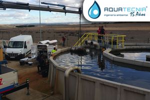AQUATECNIA soluciona mediante inmersión una  importante avería en una planta de tratamiento de aguas residuales