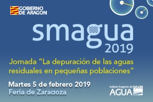 Realiza tu inscripción gratuita a la Jornada "La depuración de las aguas residuales en las pequeñas poblaciones" de SMAGUA 2019