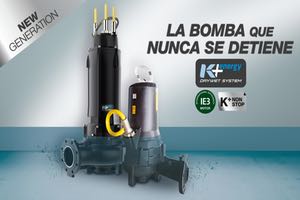 K+ ENERGY: La mejor bomba en el mundo de las aguas residuales