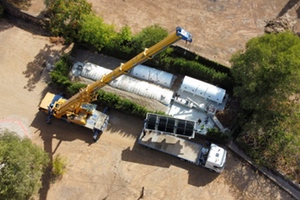 Instalados varios biodiscos de Unfamed en la EDAR Trassierra 1 de Córdoba