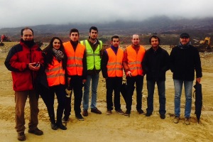 Estudiantes de la Politécnica de Cáceres visitan obras hidráulicas dentro de un programa de actividades formativas de la Consejería de Fomento