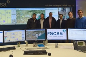 El Ayuntamiento de Alcalà de Xivert de Castellón visita el Centro de Control y el Aula Didáctica de FACSA