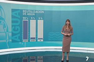 7TV destaca el 98 % de reutilización de agua regenerada en la Región de Murcia